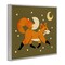 Stupell Industries Wandering Winter Fox Framed Giclee, design by Renea L. Thull